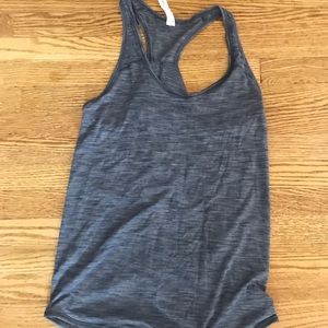 Navy blue size 4 Lululemon essential tank